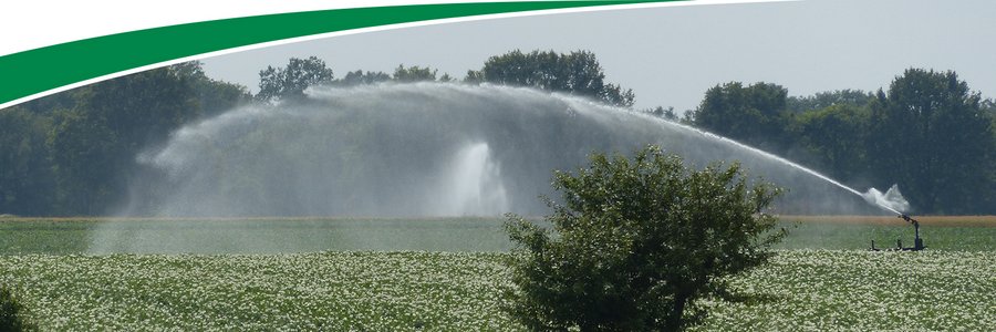 Beregnungseinsatz im Osten des Landkreises Uelzen